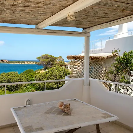 Piazzetta Con Piscina E Vista Willa Porto Cervo